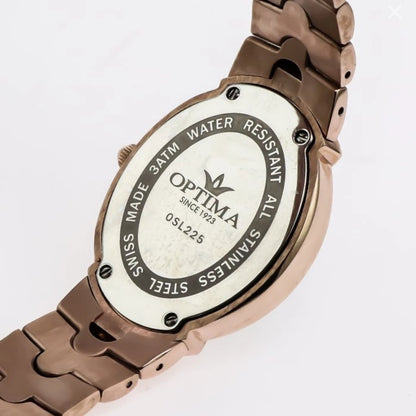 Optima Swiss Watch 30mm Stainless Steel Quartz 3ATM Osl225