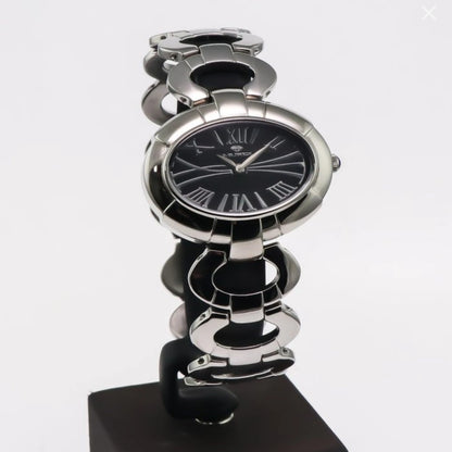 Murex Swiss Watch 40mm Stainless Steel Quartz Black Mother Of Pearl 3ATM RSL913