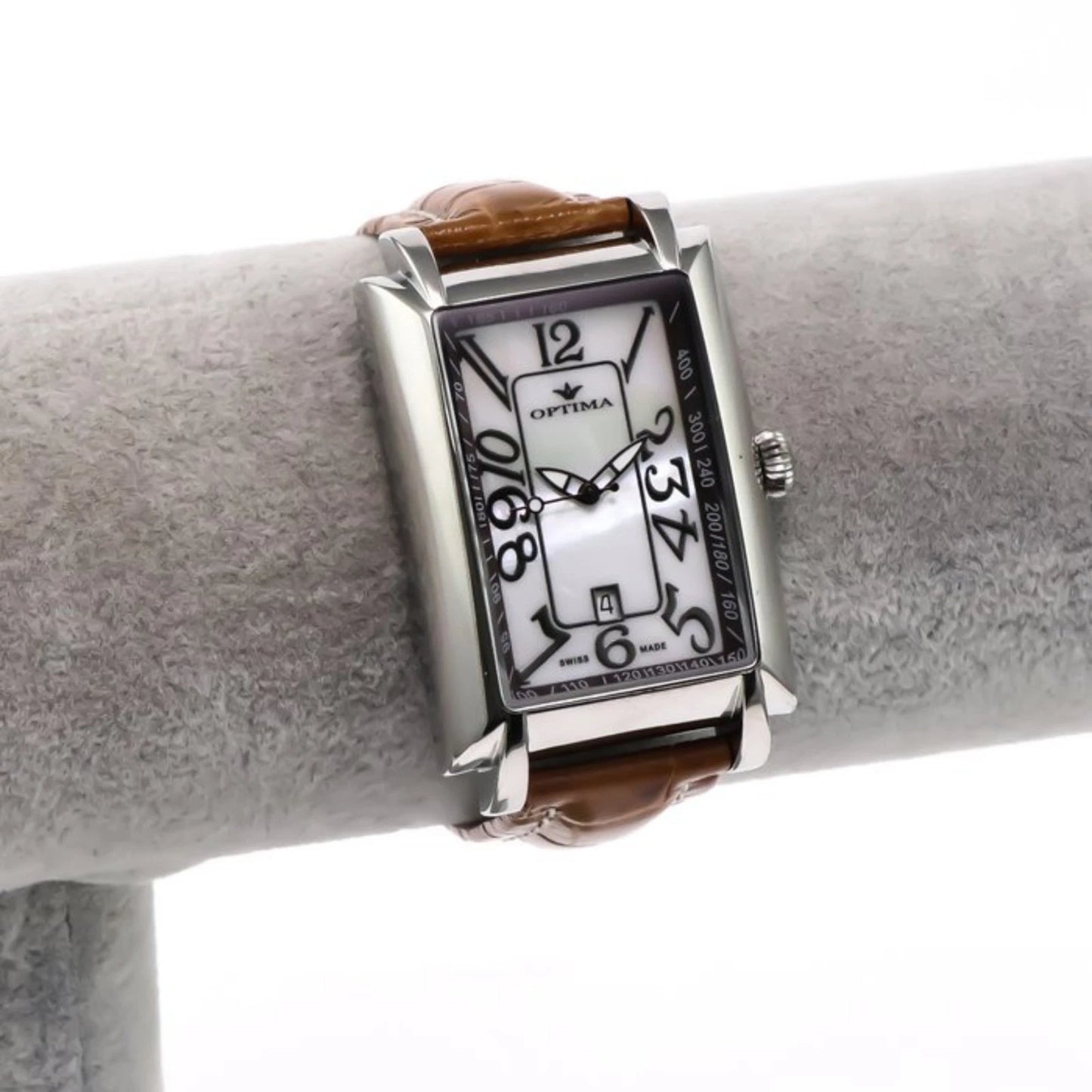 Optima Swiss Watch 29x40mm Stainless Steel Quartz 5 OSM123