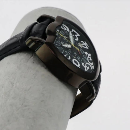 MUREX Swiss Chronograph Stainless Steel Quartz Watch 42.5x52mm 3ATM ISC792