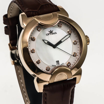 Optima • Swiss Watch • Stainless Steel • 40mm • Quartz • 3ATM • OSL233