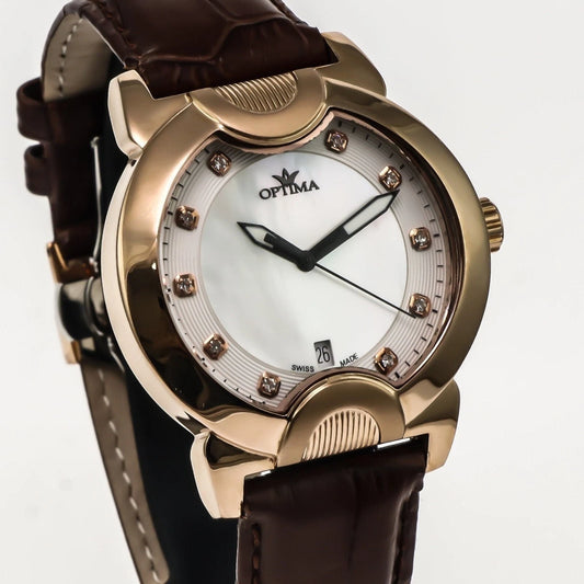 Optima • Swiss Watch • Stainless Steel • 40mm • Quartz • 3ATM • OSL233