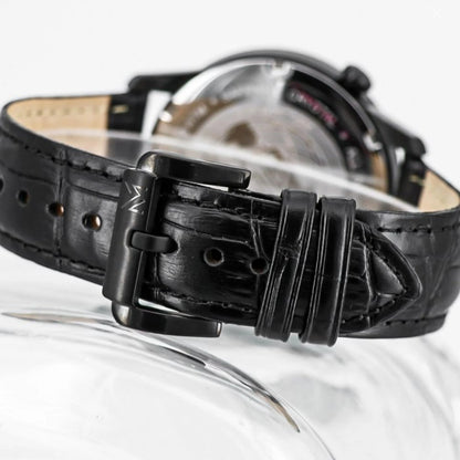 Manager Watches • Dual Time • Stainless Steel • 44mm Quartz • 5ATM Saphire