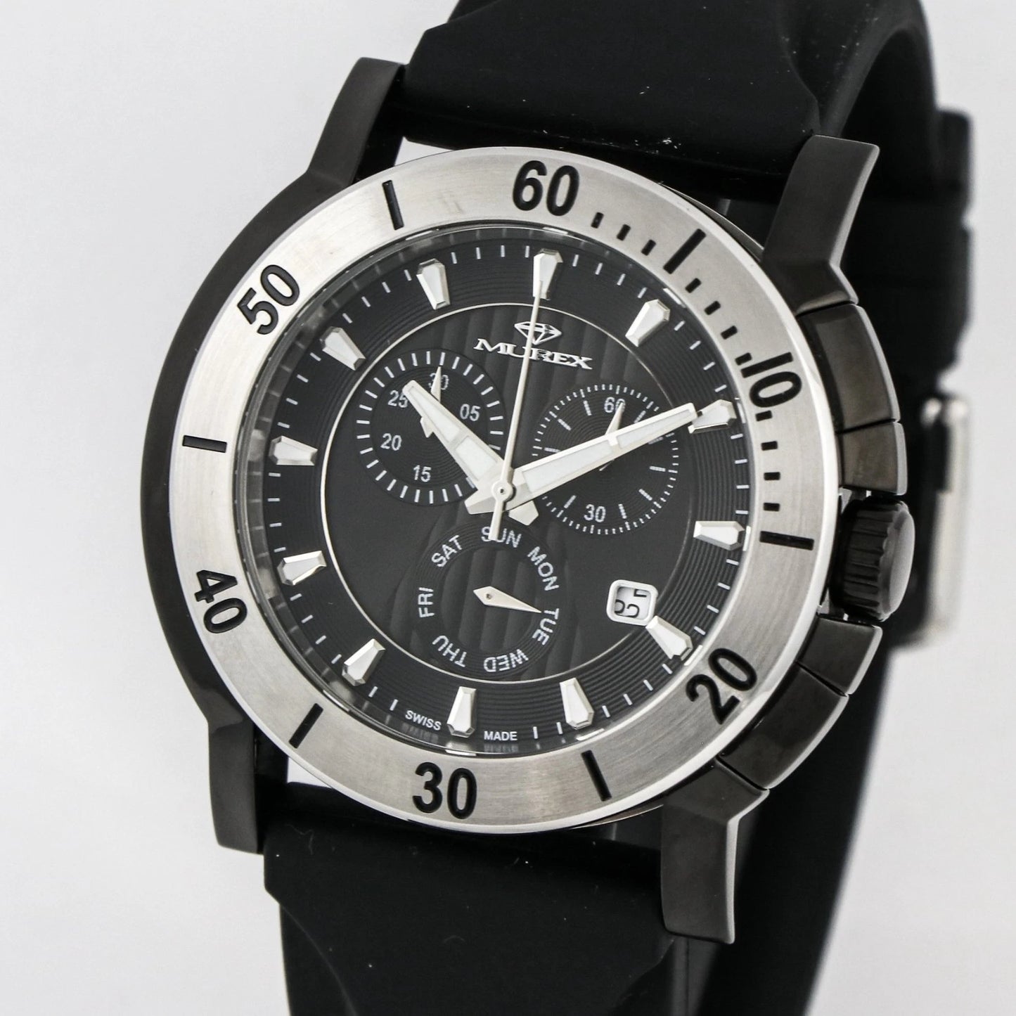 Murex • Swiss Chronograph Watch • Stainless Steel • Quartz • 48mm • MUC578