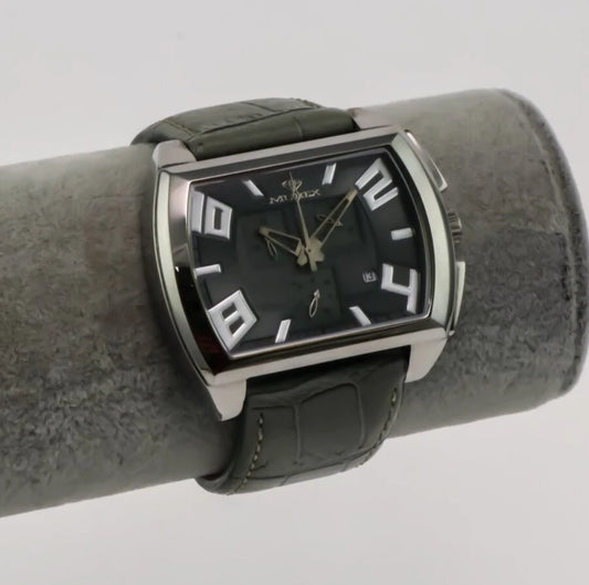 Murex• Swiss Chronograph Watch Stainless Steel Quartz 47.5x43.85mm ISC675
