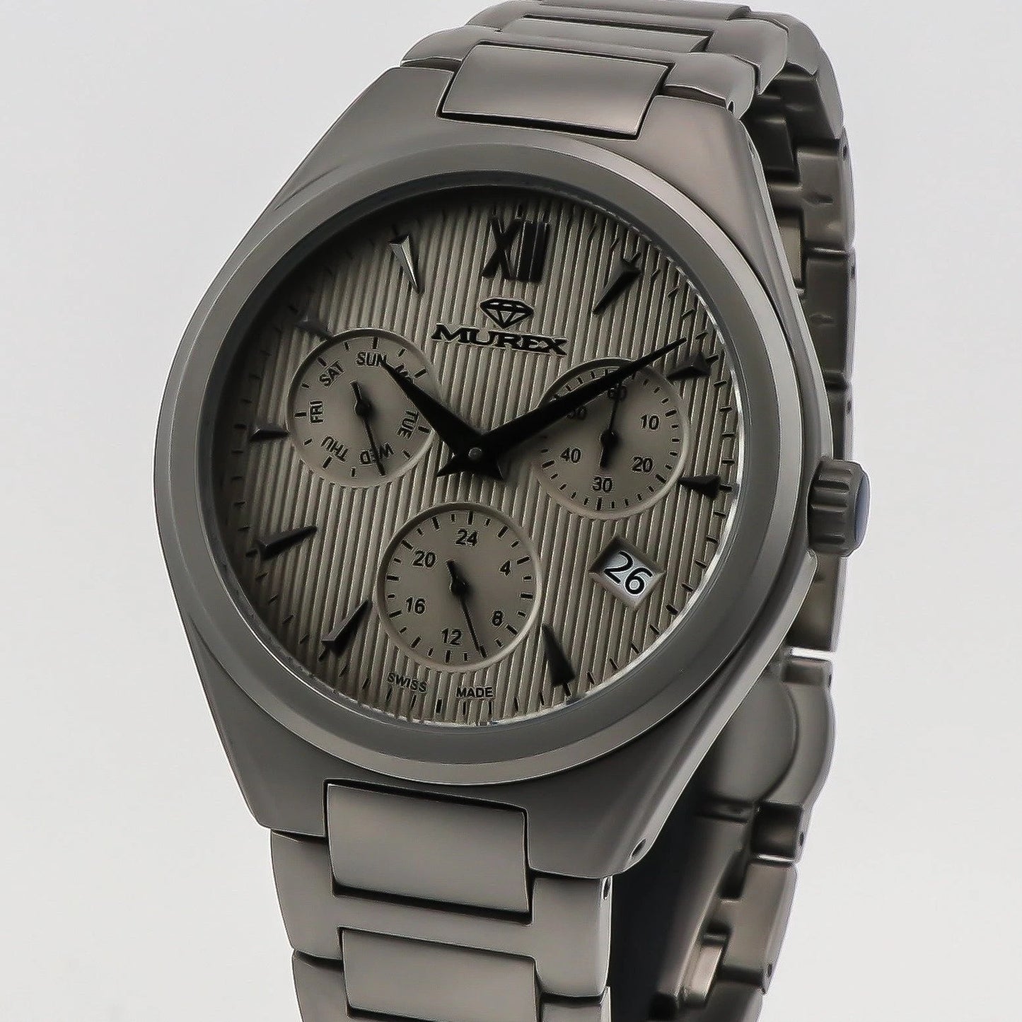 Murex • Swiss Chronograph Watch • Stainless Steel • Quartz • 45mm • MUC636