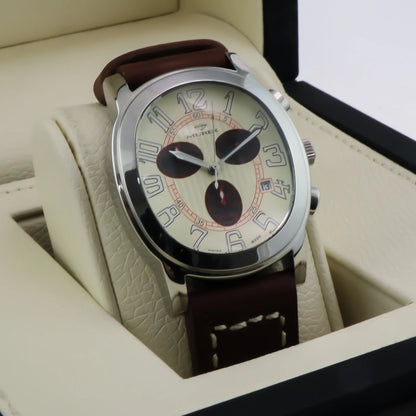 MUREX Swiss Watch Stainless Steel Quartz 41.85x50mm 3ATM ISC701