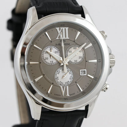 Murex Swiss 44mm Chronograph Watch Stainless Steel Quartz 5 ATM MUC503