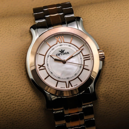 Optima • Swiss Watch • Stainless Steel • 38mm • Quartz • 5ATM • OSL267