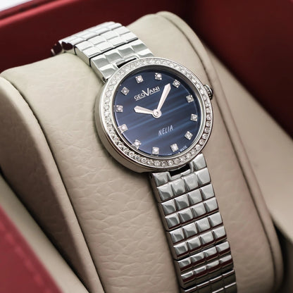Geovani • Swiss Diamond Nella Watch • 60 SI Clarity Diamonds 0.34ct • GOL577