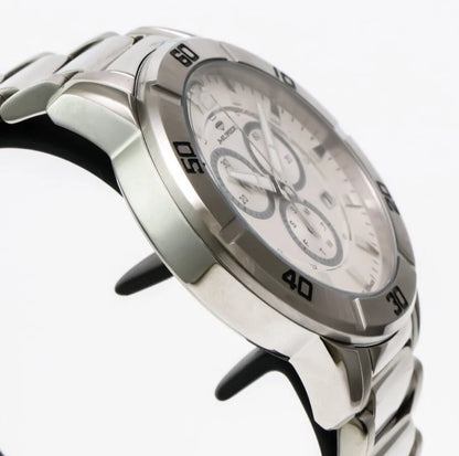 Murex Swiss 45mm Chronograph Watch Stainless Steel Quartz 5 ATM MUC526