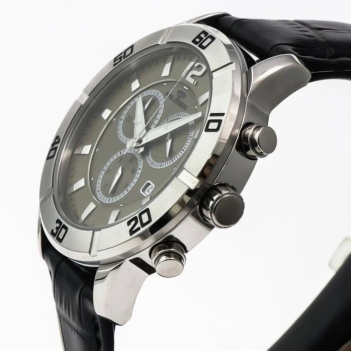 Murex Swiss 45mm Chronograph Watch Stainless Steel Quartz 5 ATM• MUC526