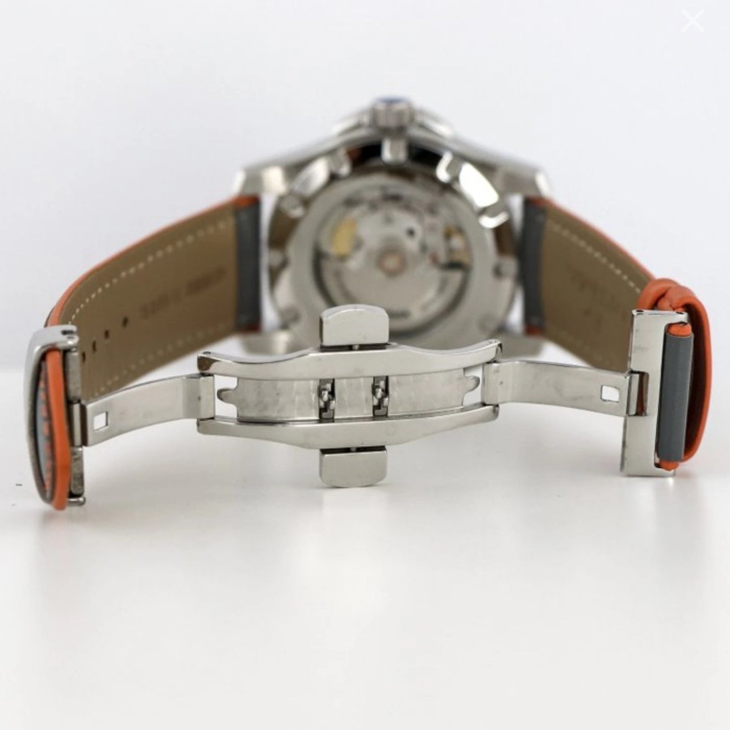 Optima Swiss 43mm Automatic Watch Stainless Steel Saphire 44hr PR 10ATM OSA468