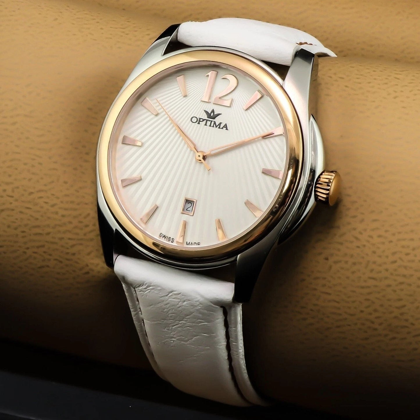 Optima • Swiss Watch • Stainless Steel • 44mm • Quartz • 3ATM • OSM247