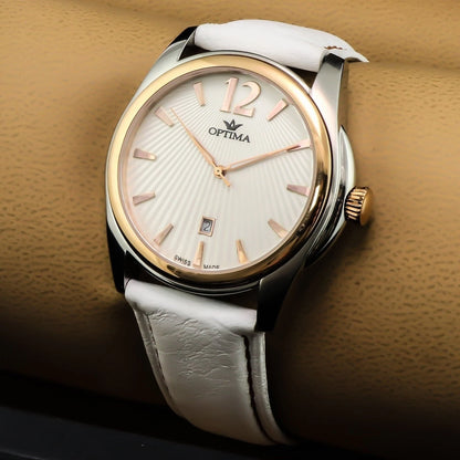 Optima • Swiss Watch • Stainless Steel • 44mm • Quartz • 3ATM • OSM247