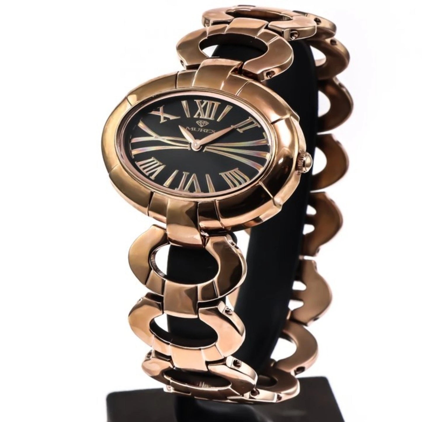 Murex Swiss Watch PVD Rose Gold Stainless Steel 40mm Quartz 3ATM RSL913-RR-8