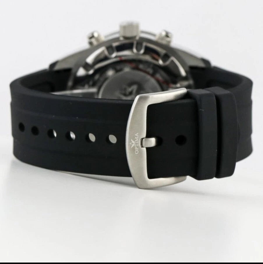 Optima • Swiss Chronograph Watch • Stainless Steel • 47mm Quartz • OSC342 • 5ATM