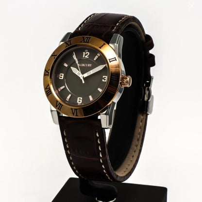 Mercury Swiss Watch 36mm Stainless Steel & PVD Rose Gold Quartz 5ATM ME10230