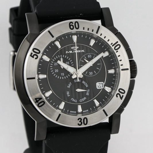 Murex • Swiss Chronograph Watch • Stainless Steel • Quartz • 48mm • MUC578