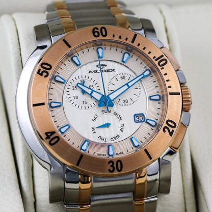 Murex • Swiss Chronograph Watch • Stainless Steel • Quartz • 48mm • MUC578