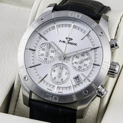 Murex • Swiss Chronograph Watch• Stainless Steel • Quartz • 46mm • 5ATM • MUC569