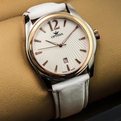 Optima • Swiss Watch • Stainless Steel • 44mm • Quartz • 3ATM • OSM247