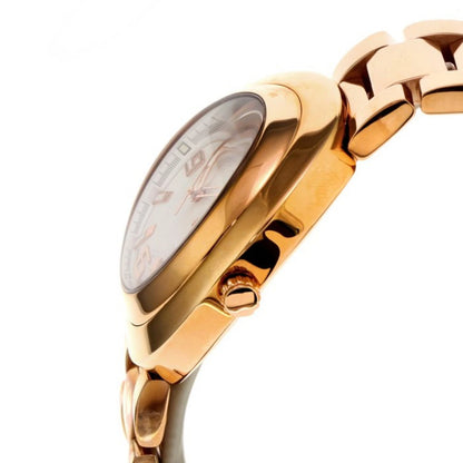 Geovani Swiss 44mm Stainless Steel PVD Rose Gold Quartz Watch 3ATM GOB511