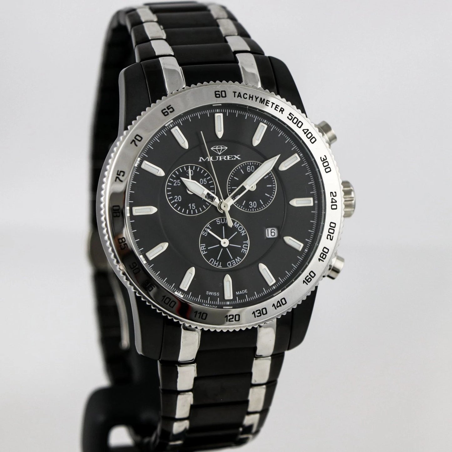 Murex • Swiss Chronograph Watch • Bi Color Stainless Steel • 44.5mm • MUC591