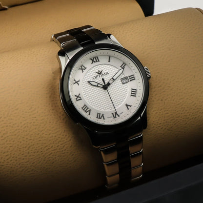 Optima • Swiss Watch • Stainless Steel • 43mm • Quartz • 3ATM • OSM234