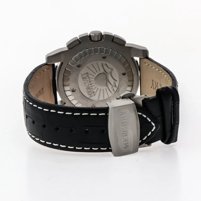 Mercury Swiss 44mm Stainless Steel Quartz Chronograph Watch 5ATM ME10225
