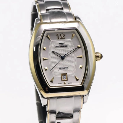 Murex Swiss Watch 45x42.5mm White Dial Stainless Steel Quartz 3ATM RSM542