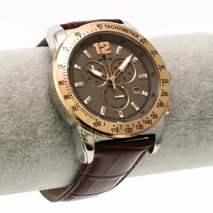 Optima • Swiss Chronograph Watch • Stainless Steel • 44.5mm • Quartz • OSC321