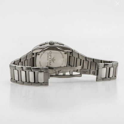 Optima Swiss Chronograph Watch 40.9x48.2mm Stainless Steel Quartz 3ATM OSC110