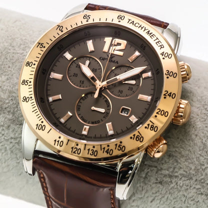 Optima • Swiss Chronograph Watch • Stainless Steel • 44.5mm • Quartz • OSC321