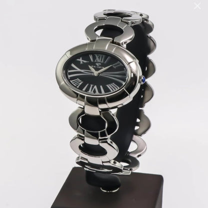Murex Swiss Watch 40mm Stainless Steel Quartz Black Mother Of Pearl 3ATM RSL913