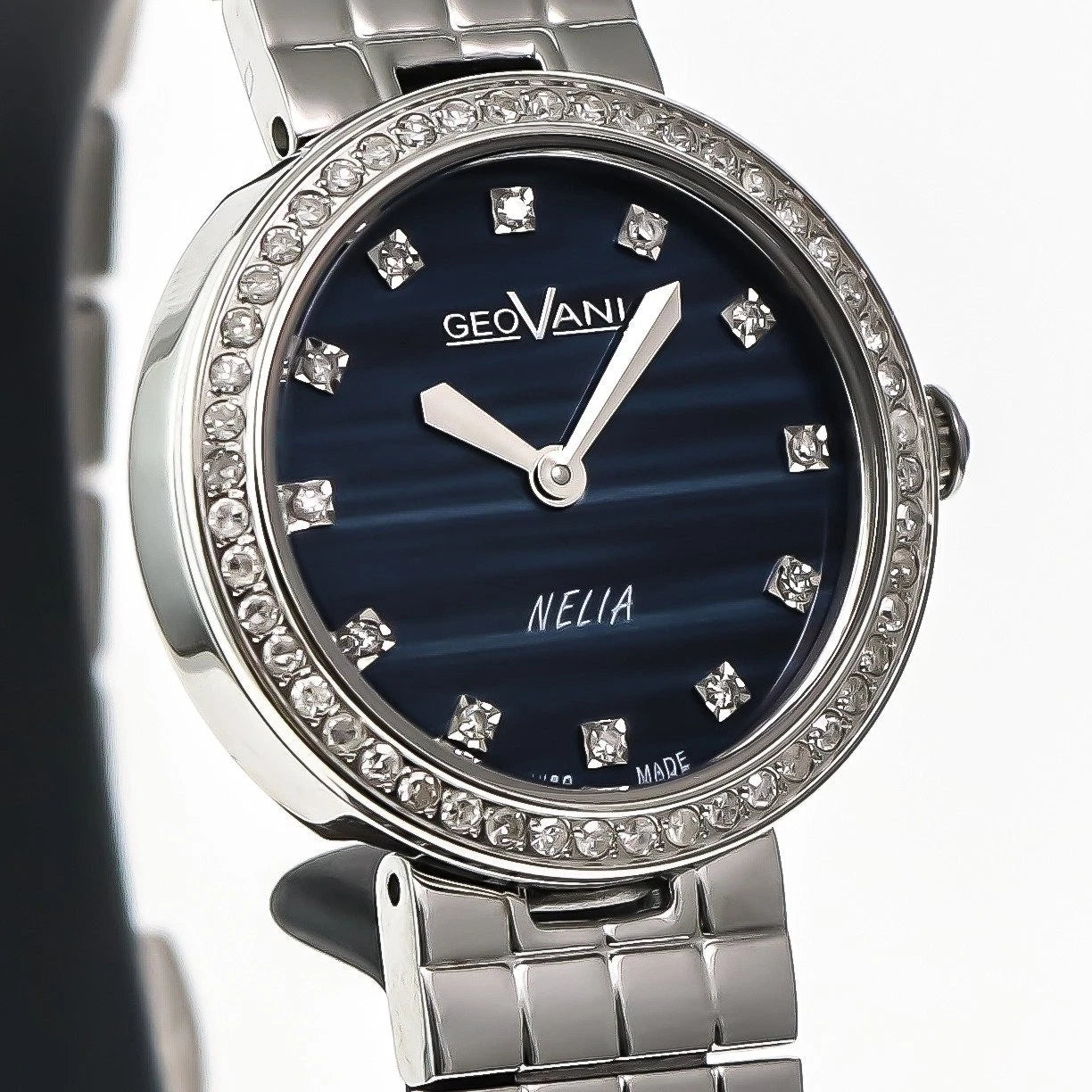 Geovani • Swiss Diamond Nella Watch • 60 SI Clarity Diamonds 0.34ct • GOL577