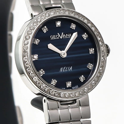 Geovani • Swiss Diamond Nella Watch • 60 SI Clarity Diamonds 0.34ct • GOL577