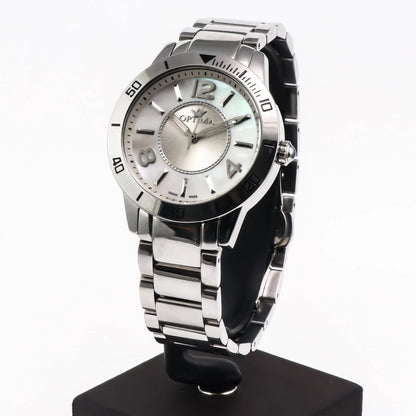 Optima • Swiss Watch • Stainless Steel • 41.40mm • Quartz • 3ATM • OSL347