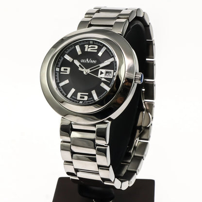 Geovani Swiss 44mm Stainless Steel Quartz Watch 3ATM GOB511