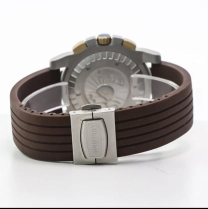 Mercury Swiss 44mm Chronograph Stainless Quartz Watch ME10225