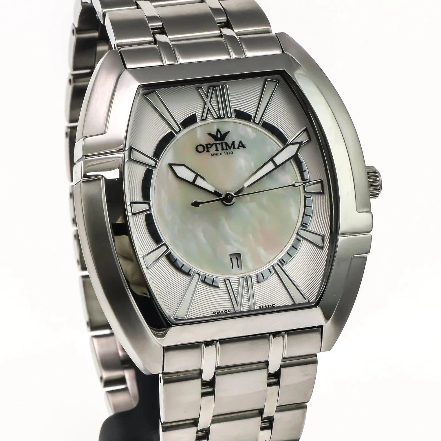 Optima • Swiss Watch • Stainless Steel • 43mm • Quartz • 3ATM • OSM239