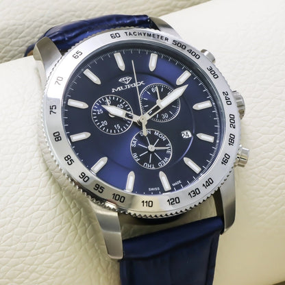 Murex • Swiss Chronograph Watch • Stainless Steel • Quartz • 44.5mm • MUC591