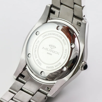 Murex • Swiss Diamond Watch • 126 SI Real White Diamonds 0.7ct • 36mm • MUL536