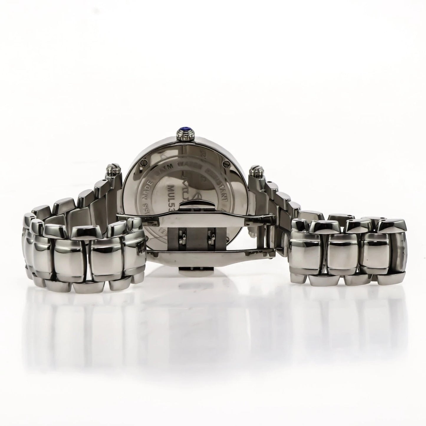 Murex • Swiss Watch • Stainless Steel • 37mm • Quartz • 3ATM • MUL538 Gem Inlaid
