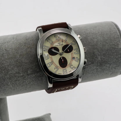 MUREX Swiss Watch Stainless Steel Quartz 41.85x50mm 3ATM ISC701
