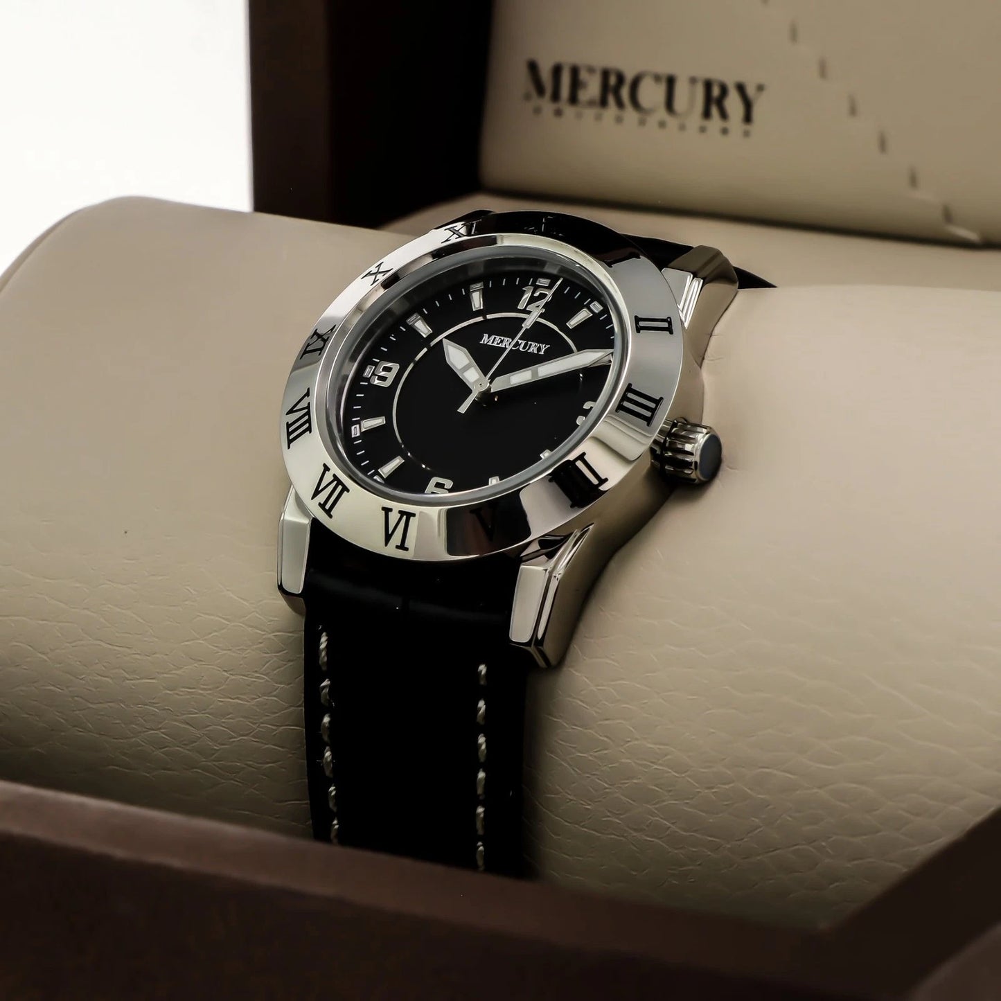 Mercury Swiss Women's Watch 36mm Stainless Steel Quartz 5ATM ME10230