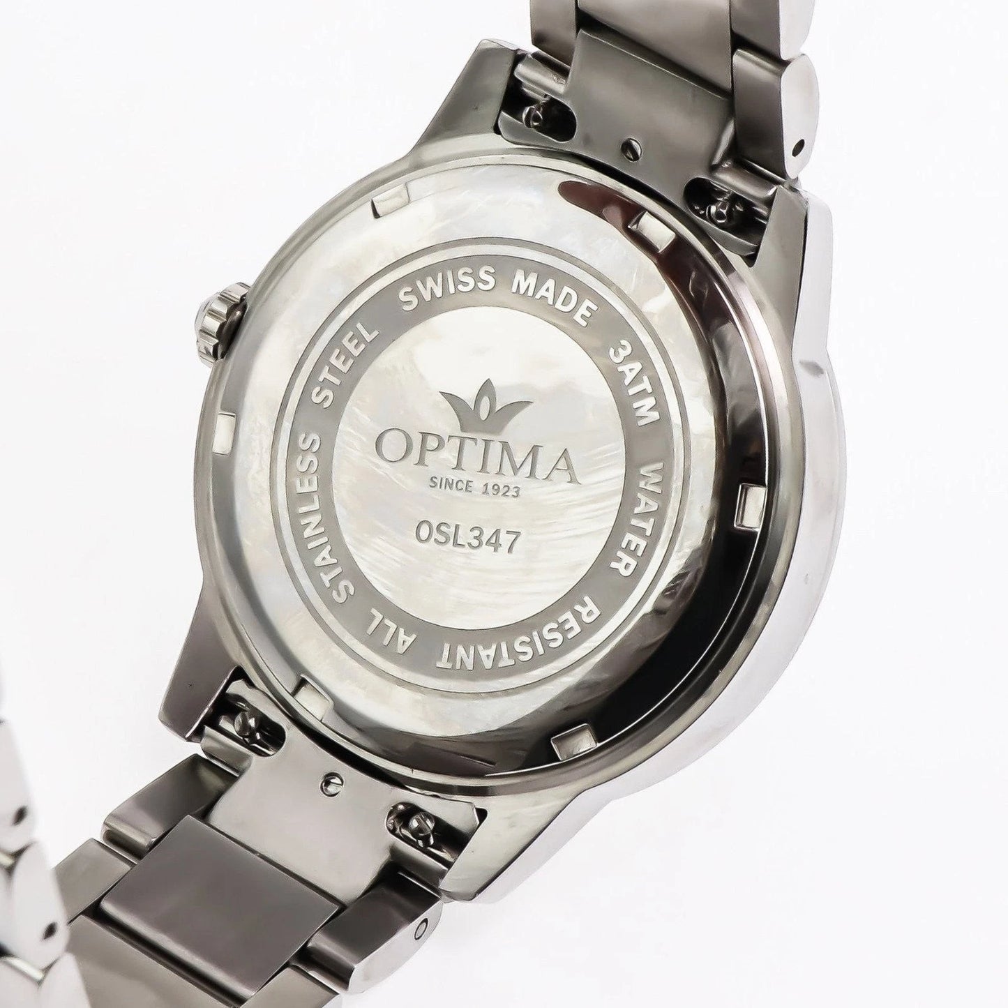 Optima • Swiss Watch • Stainless Steel • 41.40mm • Quartz • 3ATM • OSL347