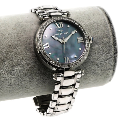 Murex • Swiss Watch • Stainless Steel • 37mm • Quartz • 3ATM • MUL538 Gem Inlaid