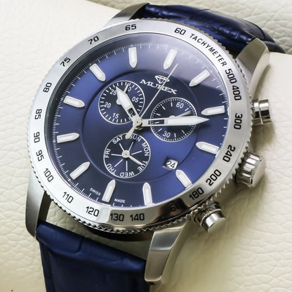 Murex • Swiss Chronograph Watch • Stainless Steel • Quartz • 44.5mm • MUC591