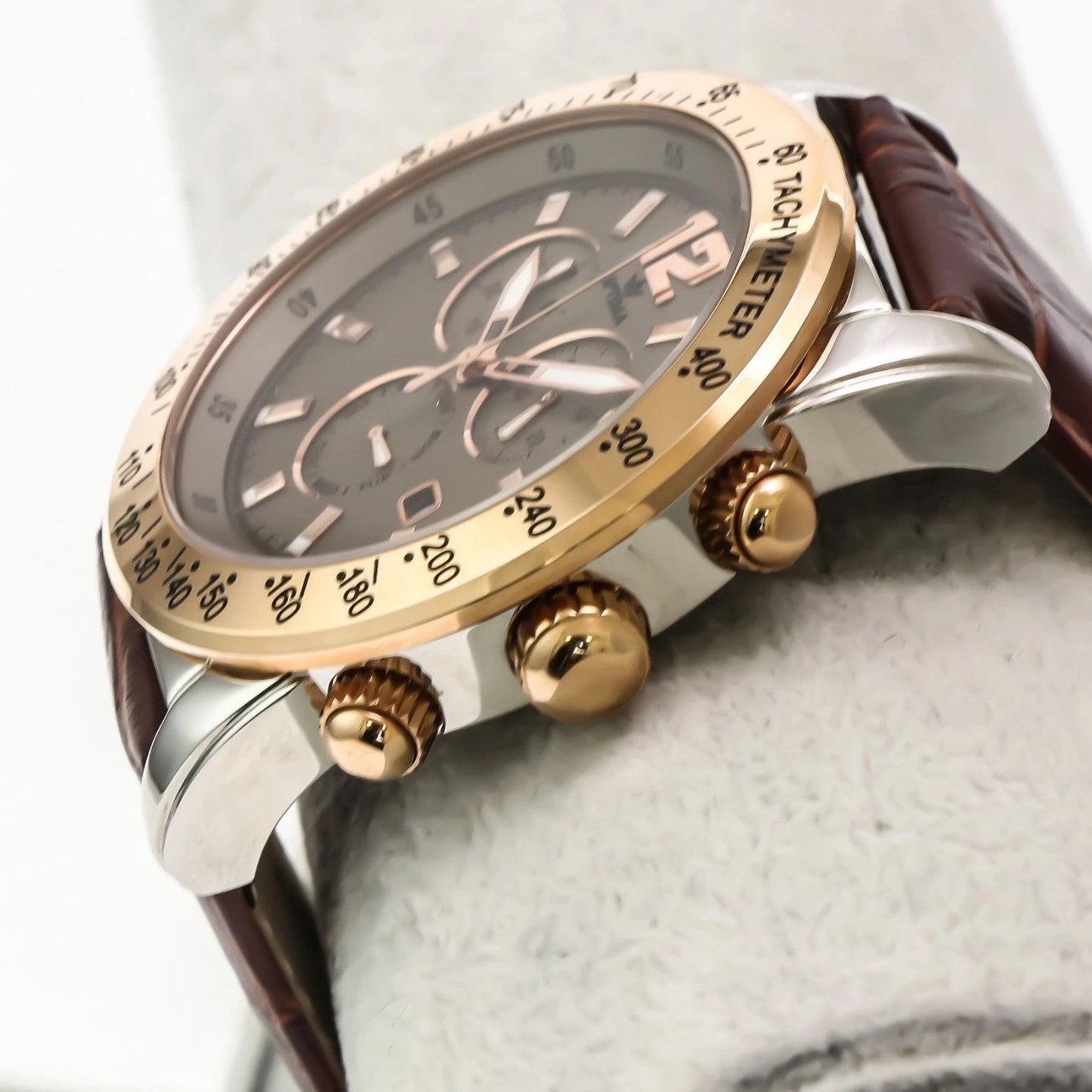 Optima • Swiss Chronograph Watch • Stainless Steel • 44.5mm • Quartz • OSC321